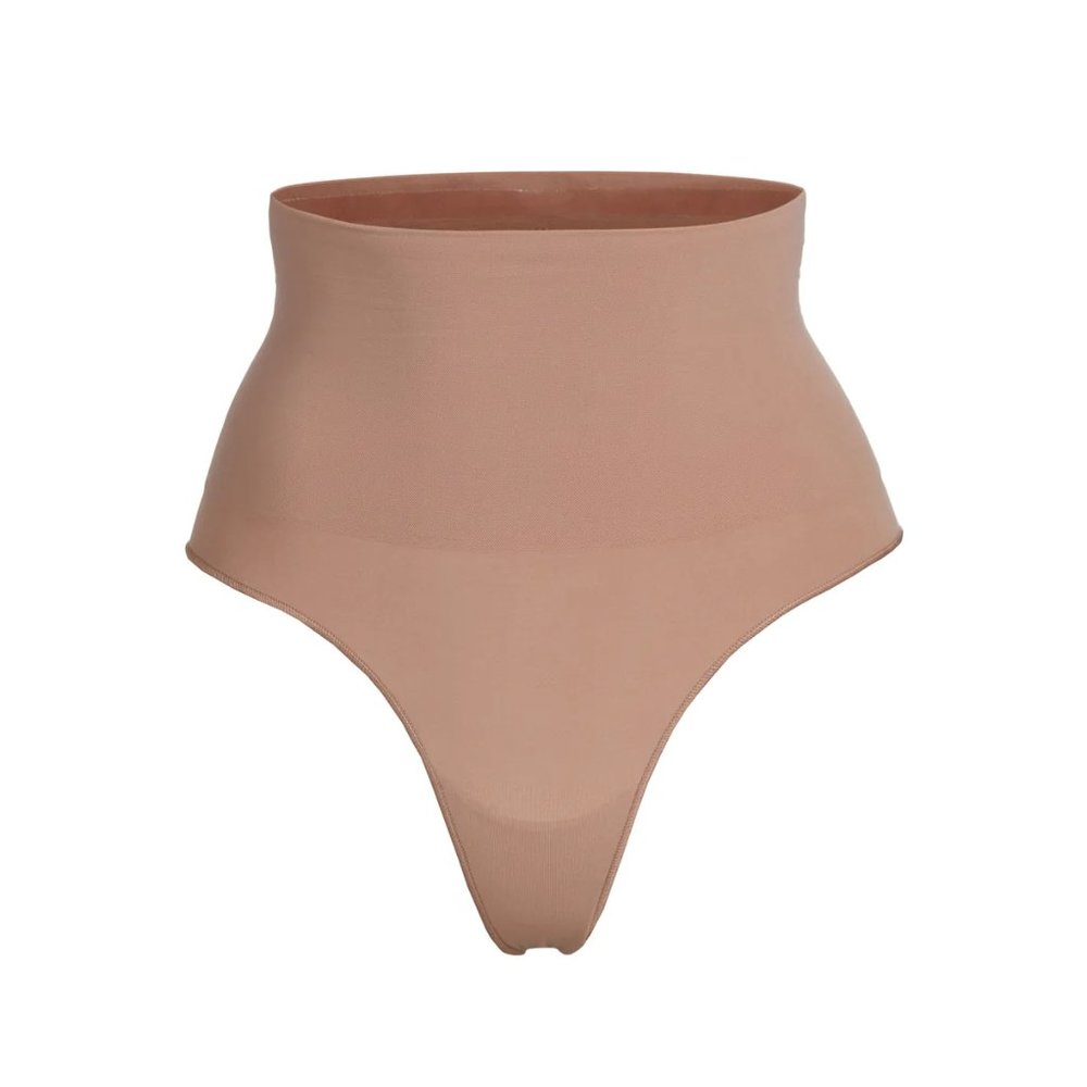 SKIMS Core Control Thong in Sienna